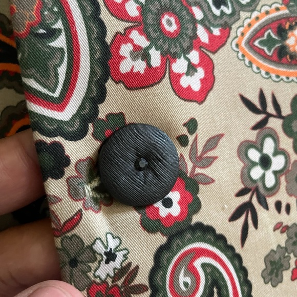 Paisley print Nehru vest - Picture 2 of 3